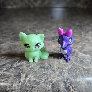Monster High Doll G3 Coffin Bean with Spooky Cafe Raven Little Green Kitty Cat